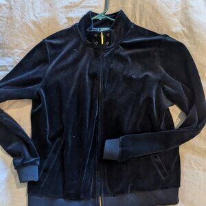 Ralph Lauren Velour Jacket, zip up
